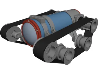 Marine Vision Medusa Crawler 3D Model preview