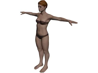 Woman 3D Model preview