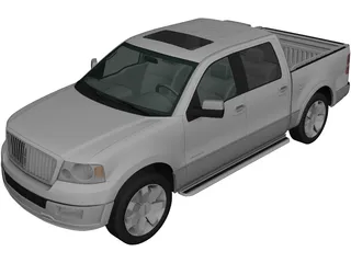 Lincoln Mark LT (2005) 3D Model preview