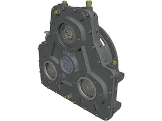 Stiebel A4373 Gearbox 3D Model preview