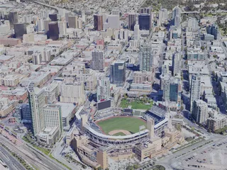 San Diego City, CA, USA (2019) 3D Model preview