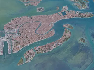 Venice City, Italy (2019) 3D Model preview