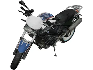 BMW F800R 3D Model preview