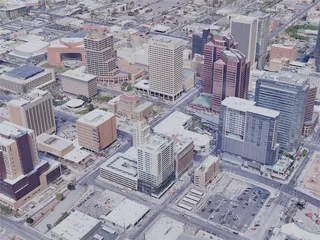 Phoenix City, AZ, USA (2019) 3D Model preview