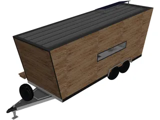 Pixani Caravan 3D Model preview