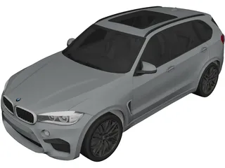 BMW X5M [F85] 3D Model preview