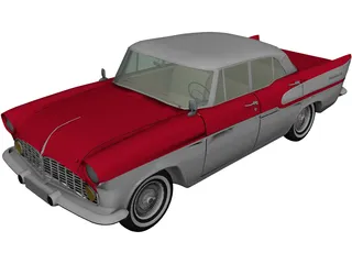 Matra Simca Chambord (1959) 3D Model preview