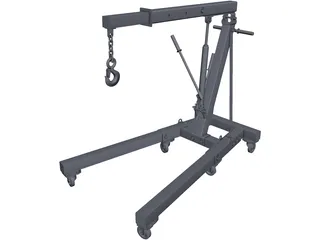 Winch 3D Model preview