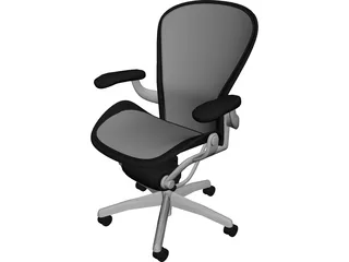 Herman Miller Aeron 3D Model preview