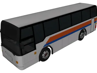 Volvo Bus [+Interior] 3D Model preview