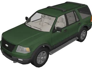 Ford Expedition 3D Model preview
