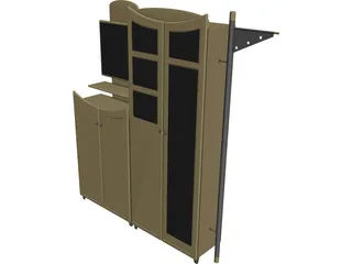 Wardrob 3D Model preview