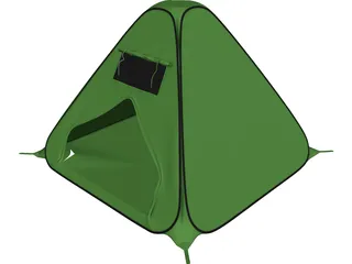 Tent 3D Model preview