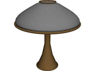 Desk Lamp 3D Model preview