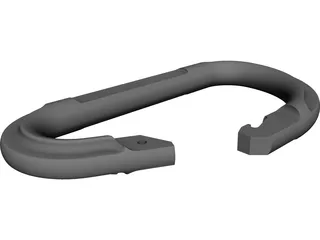 Safety Hook Manaraga 3D Model preview