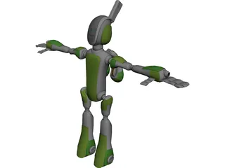 Kyo Robot 3D Model preview