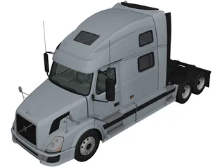 Volvo VNL 780 3D Model preview