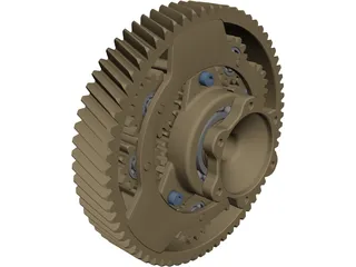 Schaeffler Differential 3D Model preview