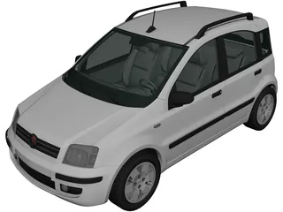 Fiat Panda (2011) 3D Model preview