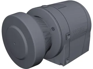 SICK LMS153 Lidar 3D Model preview