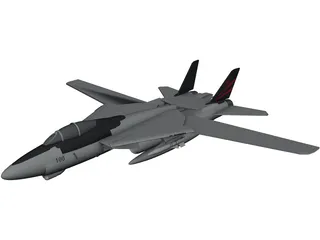 F-14B 3D Model preview