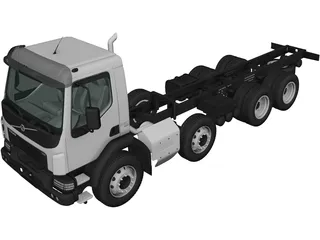 Volvo VM 270 Chassis 3D Model preview