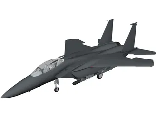 F-15E 3D Model preview
