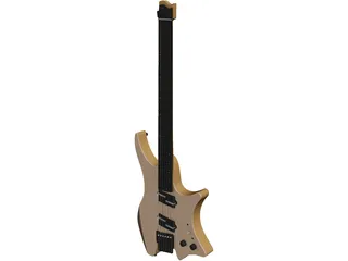 Strandberg Boden J6 Bass Guitar 3D Model preview