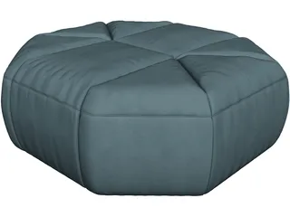 Cloud Pouf 3D Model preview