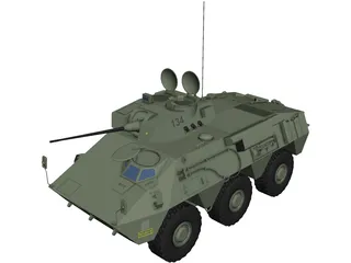 Pegaso VEC-M1 3D Model preview