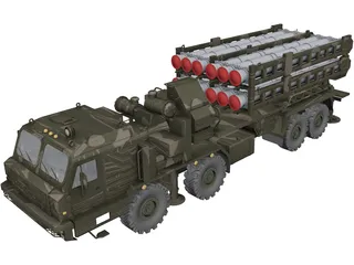 S-350 Vityaz 3D Model preview