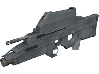 FS2000 Bullpup 3D Model preview