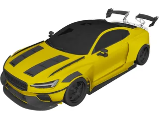 Polestar 1 [Tuned] 3D Model preview