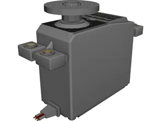 RC Futaba Servo FP-S148 3D Model preview