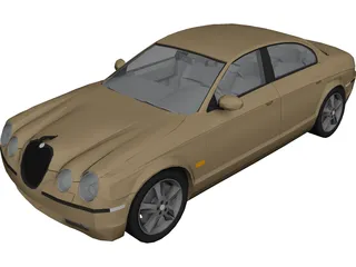Jaguar S-Type 3D Model preview
