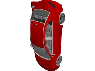Mitsubishi Lancer Evo X (2008) 3D Model preview