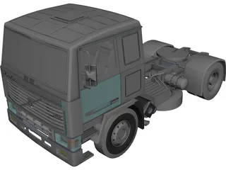 Volvo F12 3D Model preview