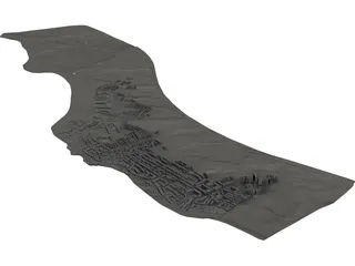 Ciudad Del Puerto 3D Model preview