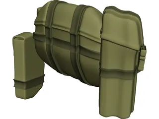 Back Packs and Equipment 3D Model preview