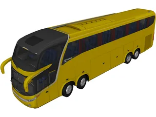 Marcopolo Paradiso (2013) 3D Model preview