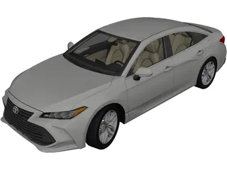 Toyota Avalon XSE (2020) 3D Model preview