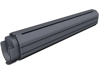 E-Bike Battery 625W 3D Model preview