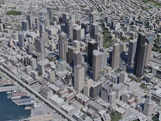 Seattle City, USA (2020) 3D Model preview