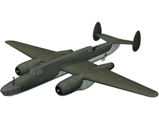 Tupolev Tu-12 3D Model preview