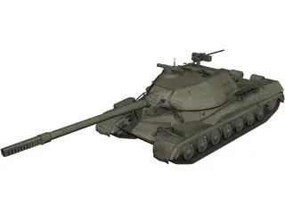 Object 268 Variant 5 3D Model preview