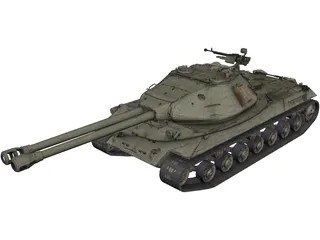 Object 703 Variant II 3D Model preview