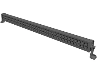 Light Bar LED 40in 3D Model preview