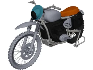 Ural Enduro 3D Model preview