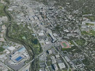 Boise City, USA (2020) 3D Model preview