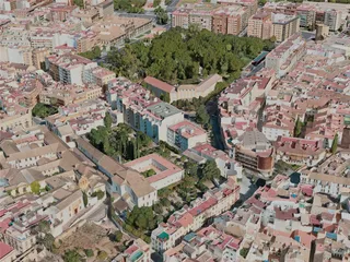 Cordoba City, Spain (2020) 3D Model preview